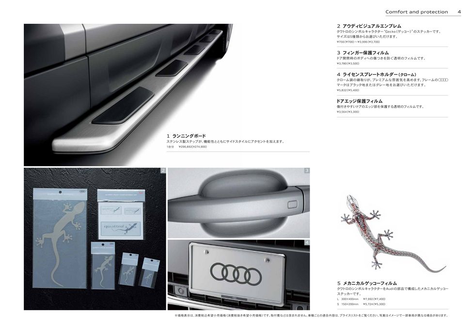 Audi Q7純正アクセサリーカタログ