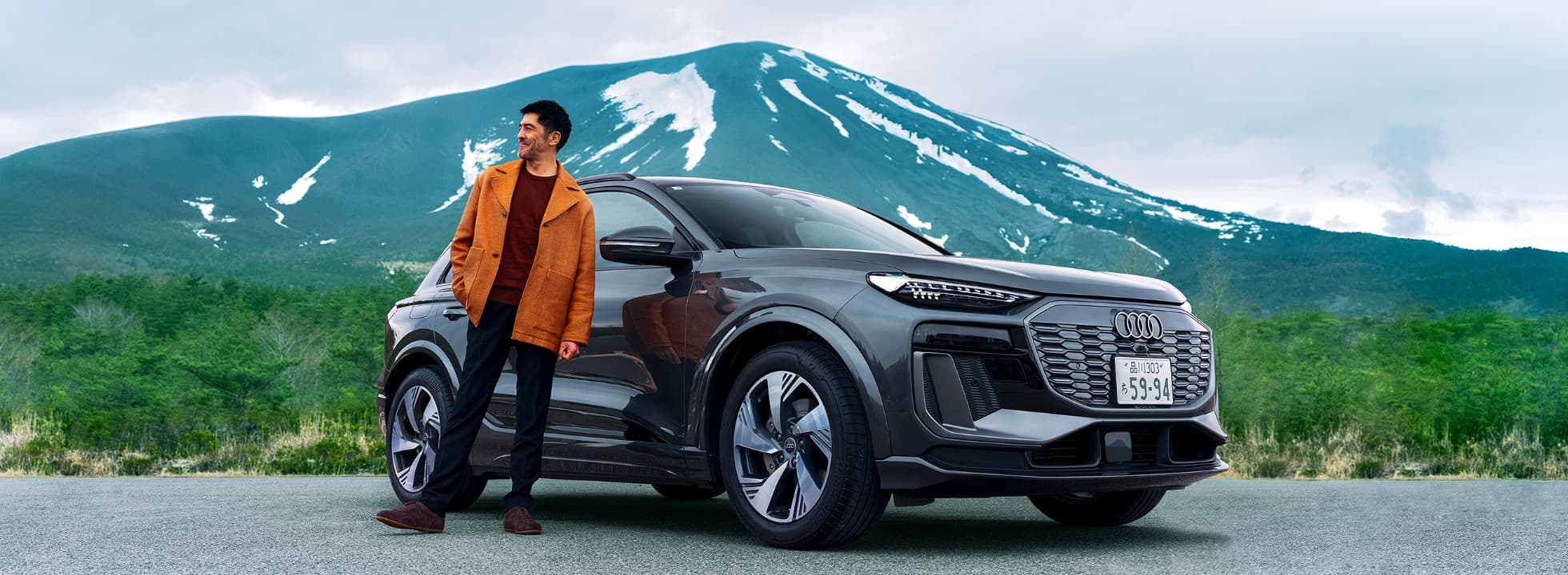 Audi Q6 e-tron × Atsushi Yanaka Audi Q6 e-tron × Atsushi Yanaka