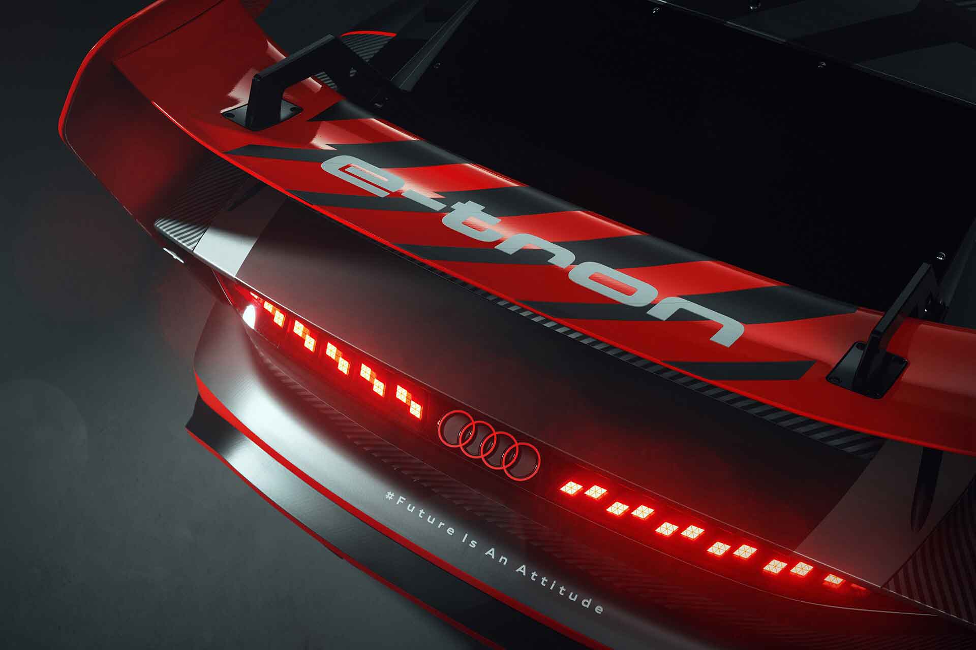 Audi S1 Hoonitronのリアデザイン