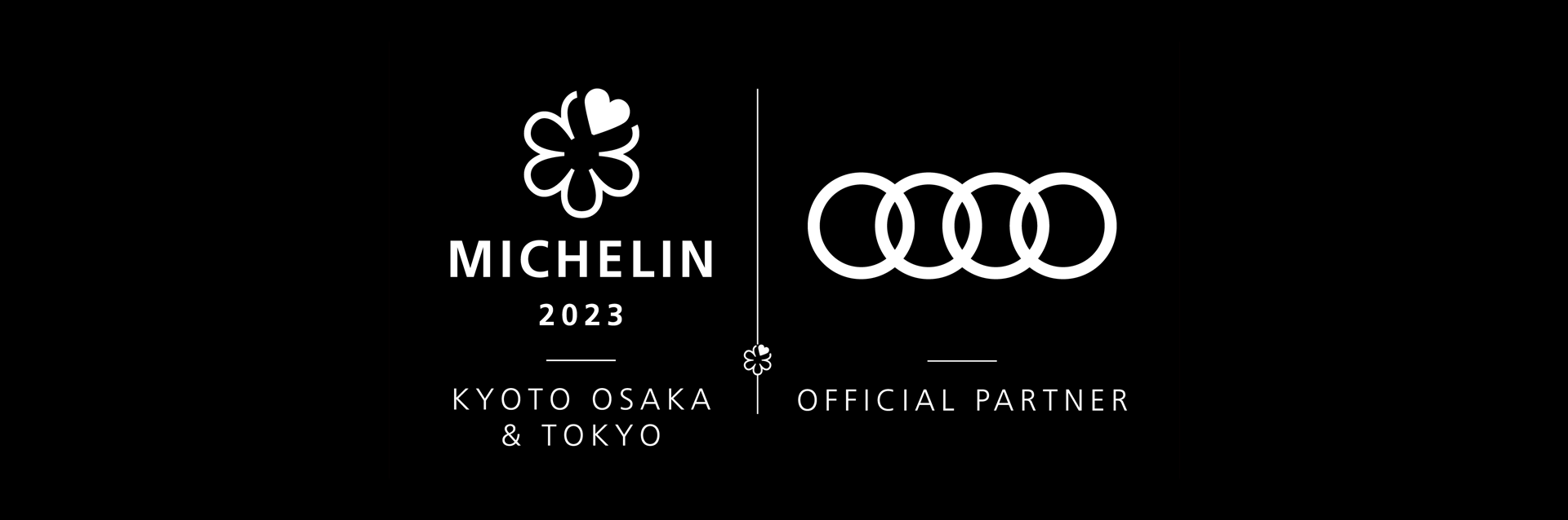 MICHELIN 2023 KYOTO OSAKA & OKYO OFIFICIAL PARTNER Audi